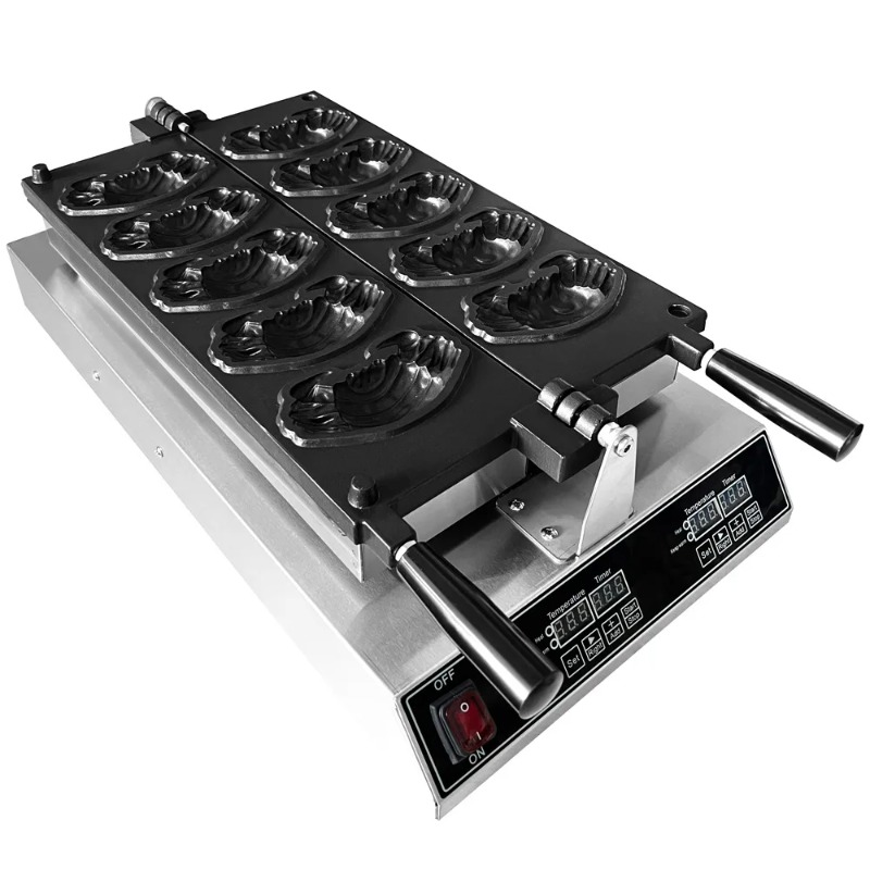 Mini Waffle Maker Machine - 【Hot】Mini Crab Waffle Maker 110V220V Electric