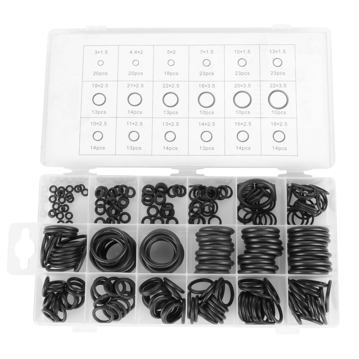 279Pcs O-Rings Assorted Sizes  - Home Appliances recension och pris