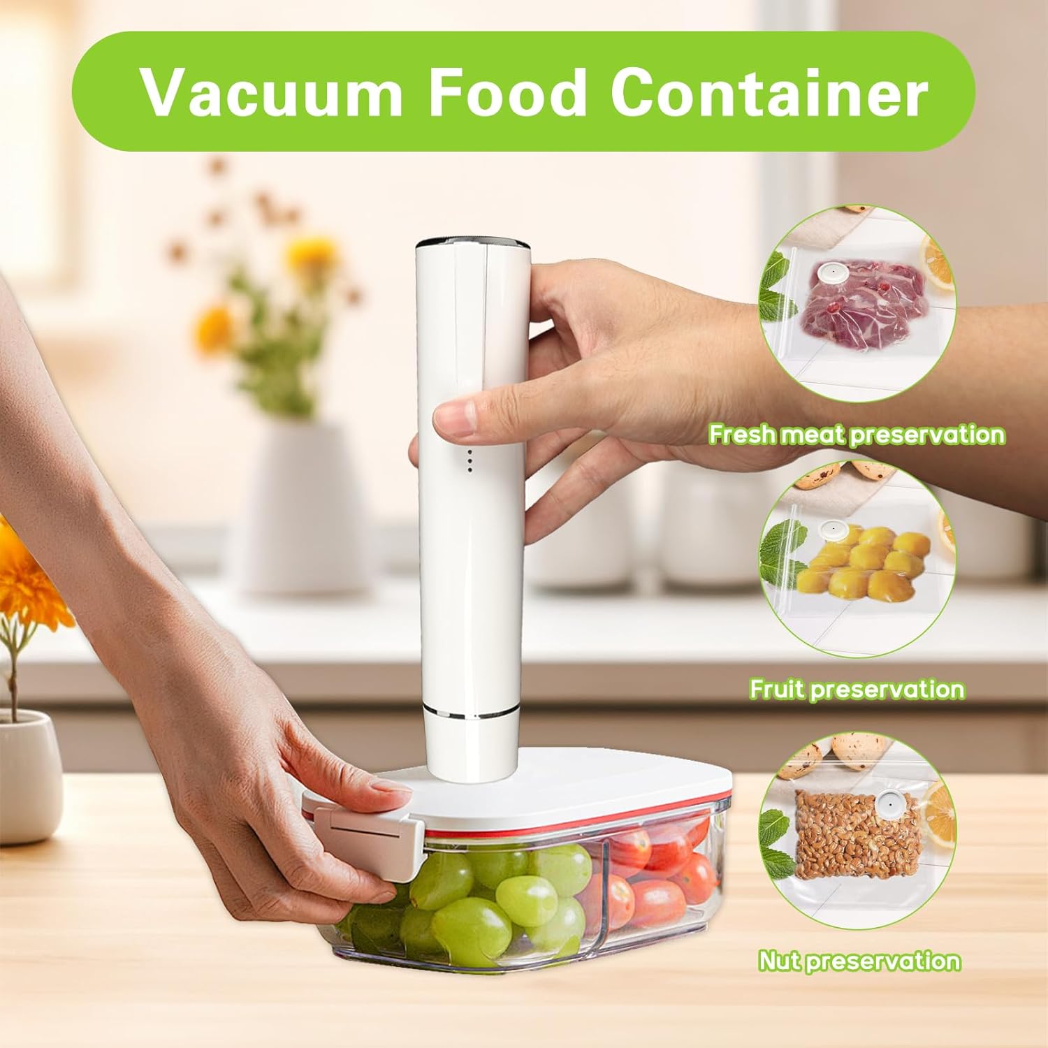 Vacuum Sealer Handheld vacuum  - Food Vacuum Sealer Machine recension och pris