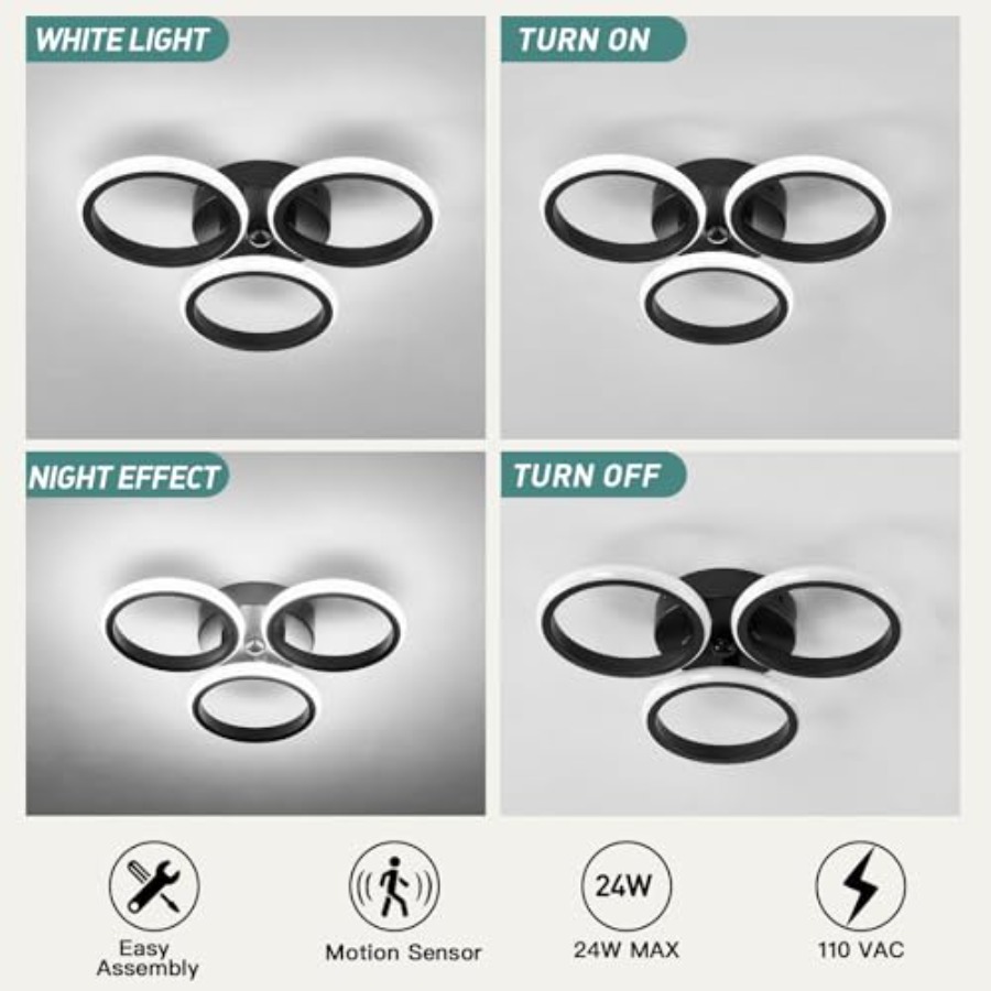 Led Light Indoor 24w Semi Flus - Laundry recension och pris